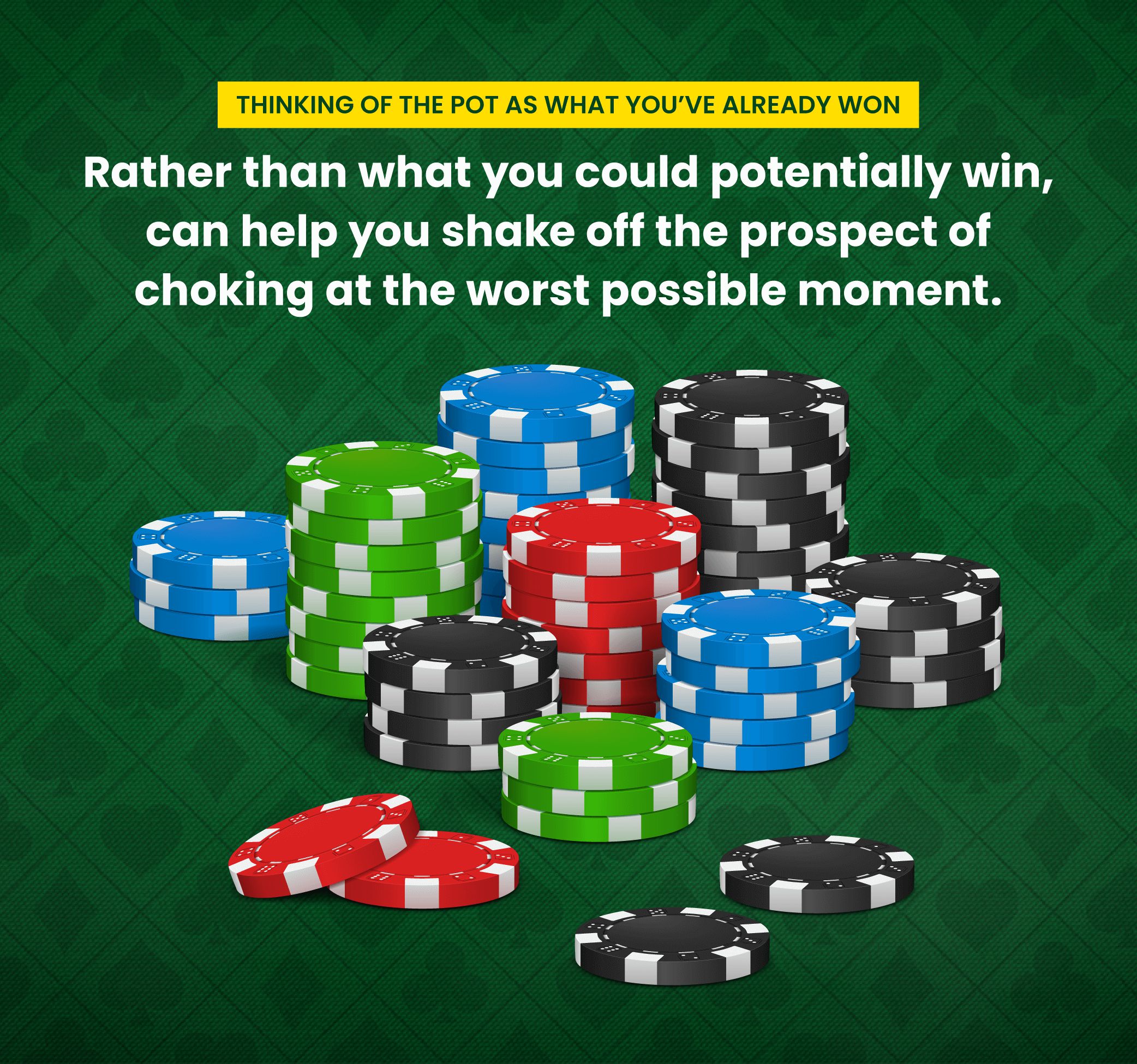 agir sob pressão poker