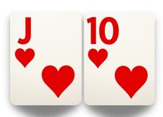 valete dez copas poker