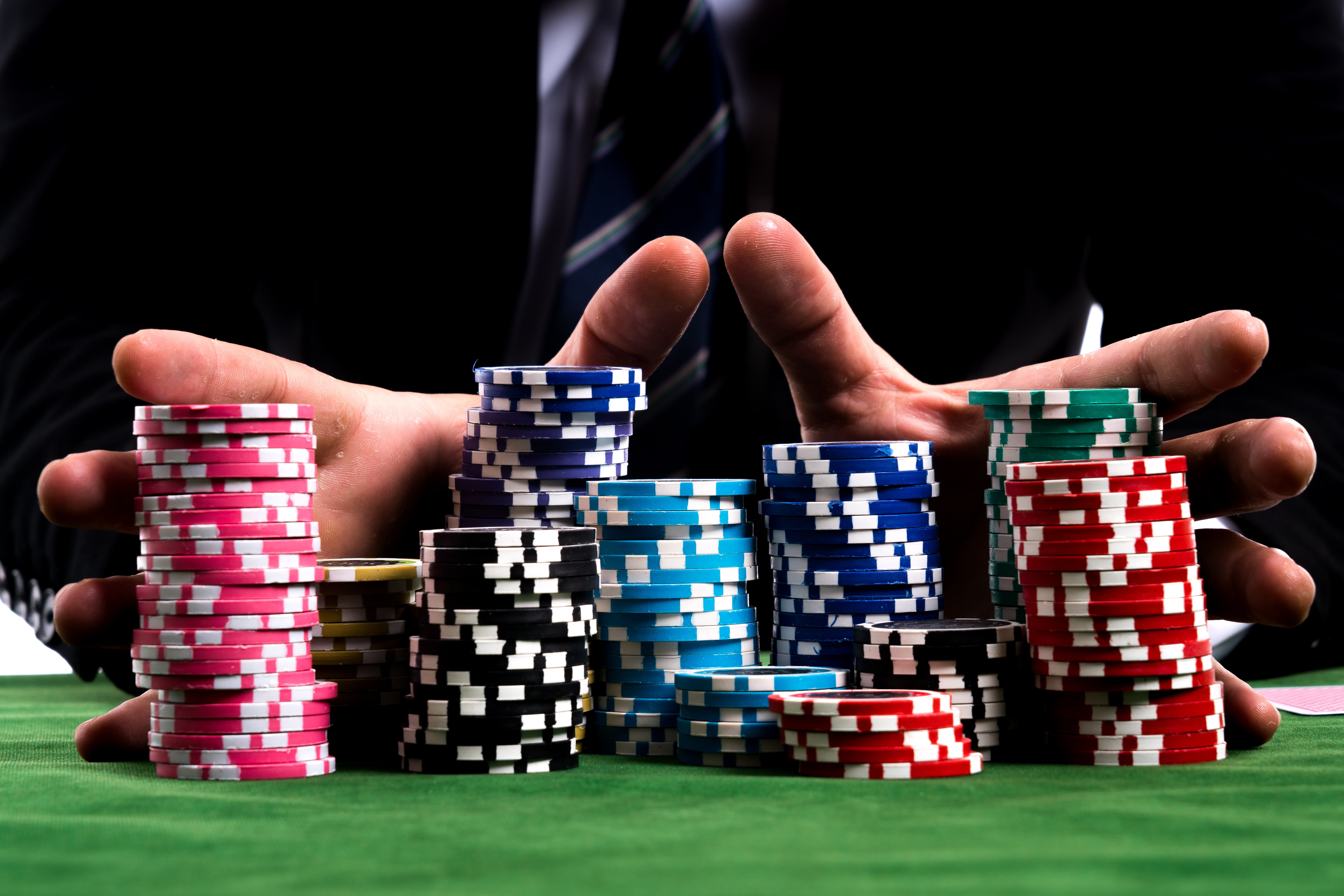 fazer all-in poker