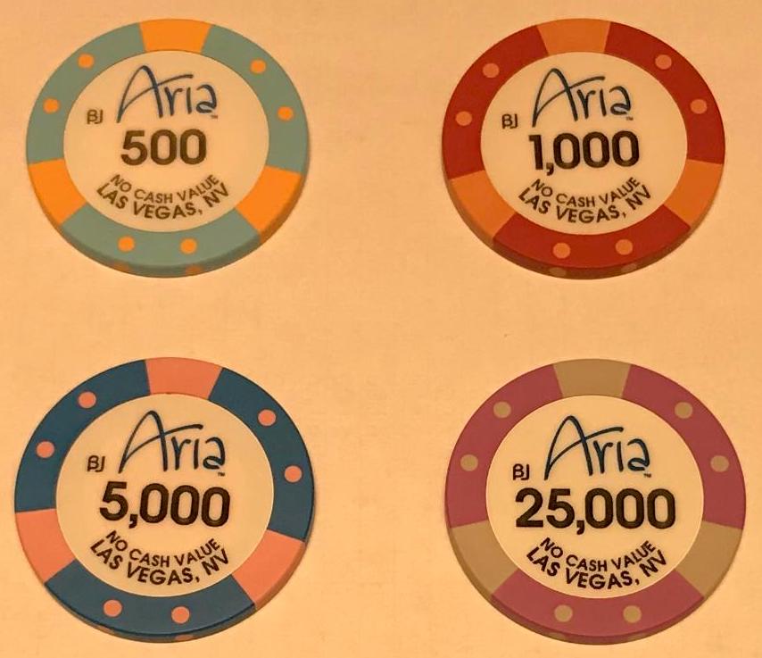 fichas poker Aria