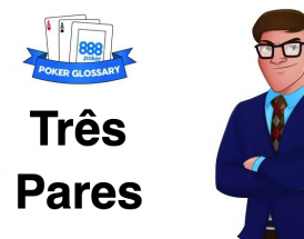 três pares no poker