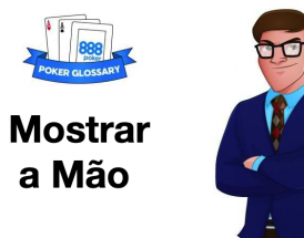 mostrar a mão poker