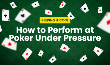 como agir no poker sob pressão