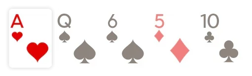 carta alta high card poker
