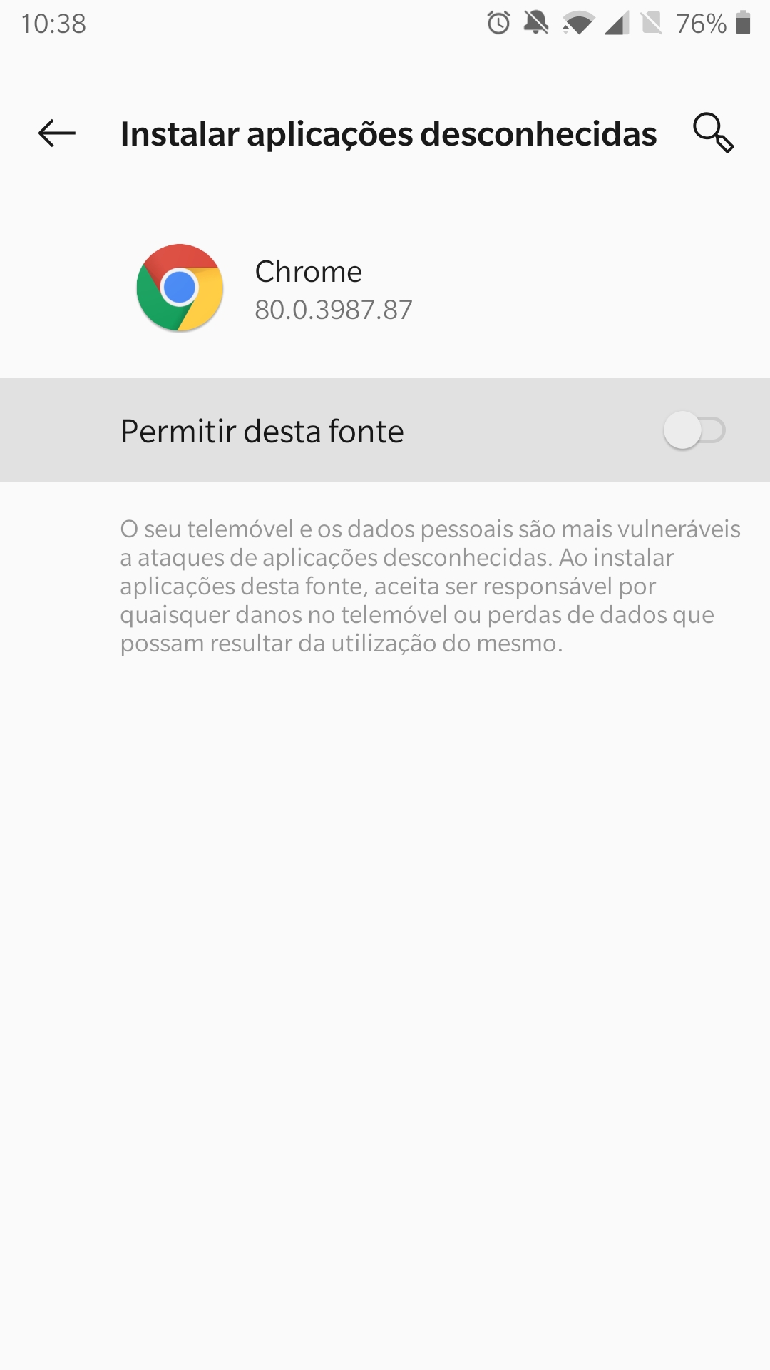 allow install apps