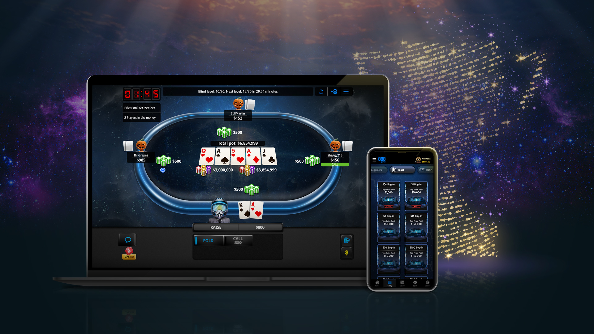 Como instalar o software de 888poker